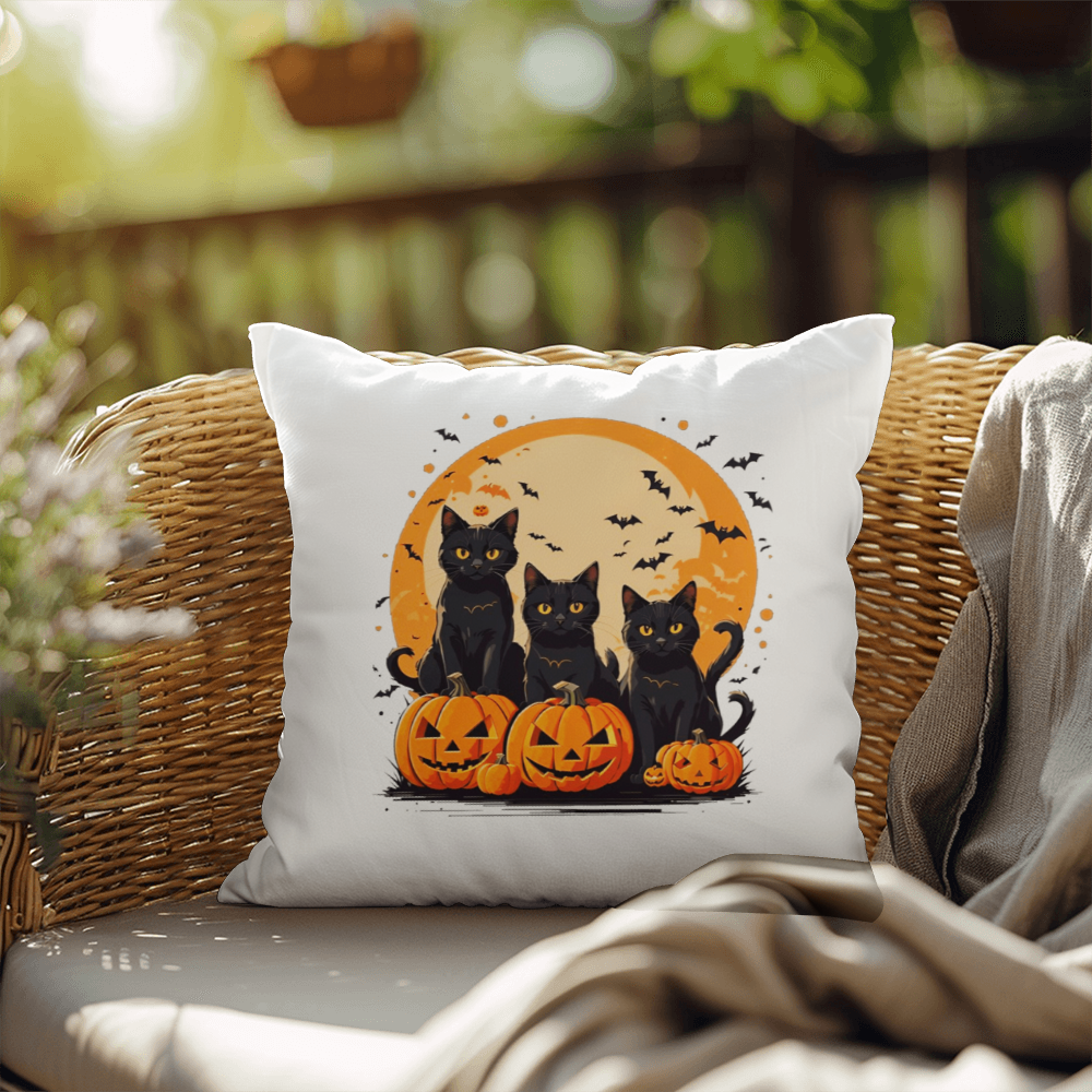 Witching Hour Kittens | Pillow Collection